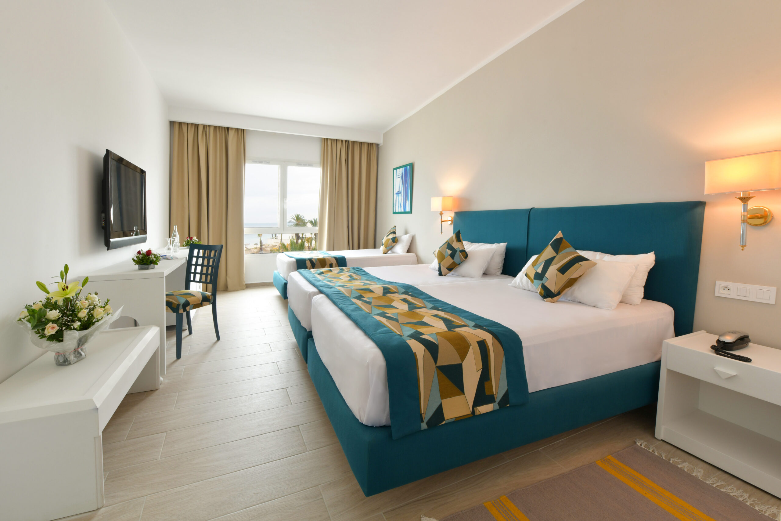 blue beach golf & spa chambre triple